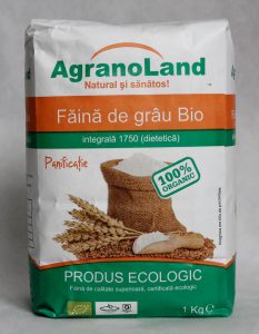 Făină ecologică integrală grâu AgranoLand